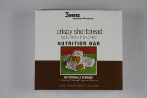 Crispy Shortbread Nutrition Bar (7ct)