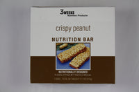 3 Weeks Peanut Butter Crisp Snack Bar (7ct)