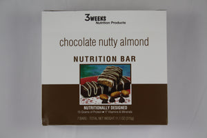 Chocolate  Nutty Almond Nutrition Bar (7ct)