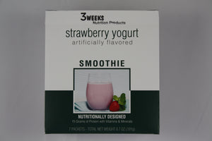 3 Weeks Strawberry Yogurt Smoothie (7ct)