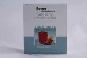3 Weeks Very Berry Blast Fiber Drink (10ct)