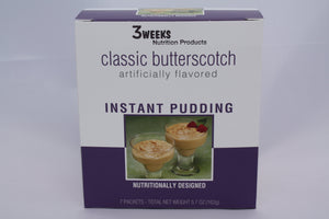 3 Weeks Classic Butterscotch Instant Pudding (7ct)
