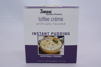 3 Weeks Toffee Cream Instant Pudding (7ct)