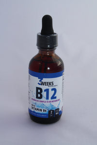 B-12 Drops 1200 MCG 2Fl OZ 60ML Bottle