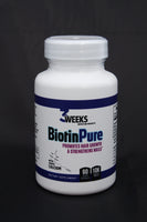 Biotin Pure 60ct Veggie Capsules