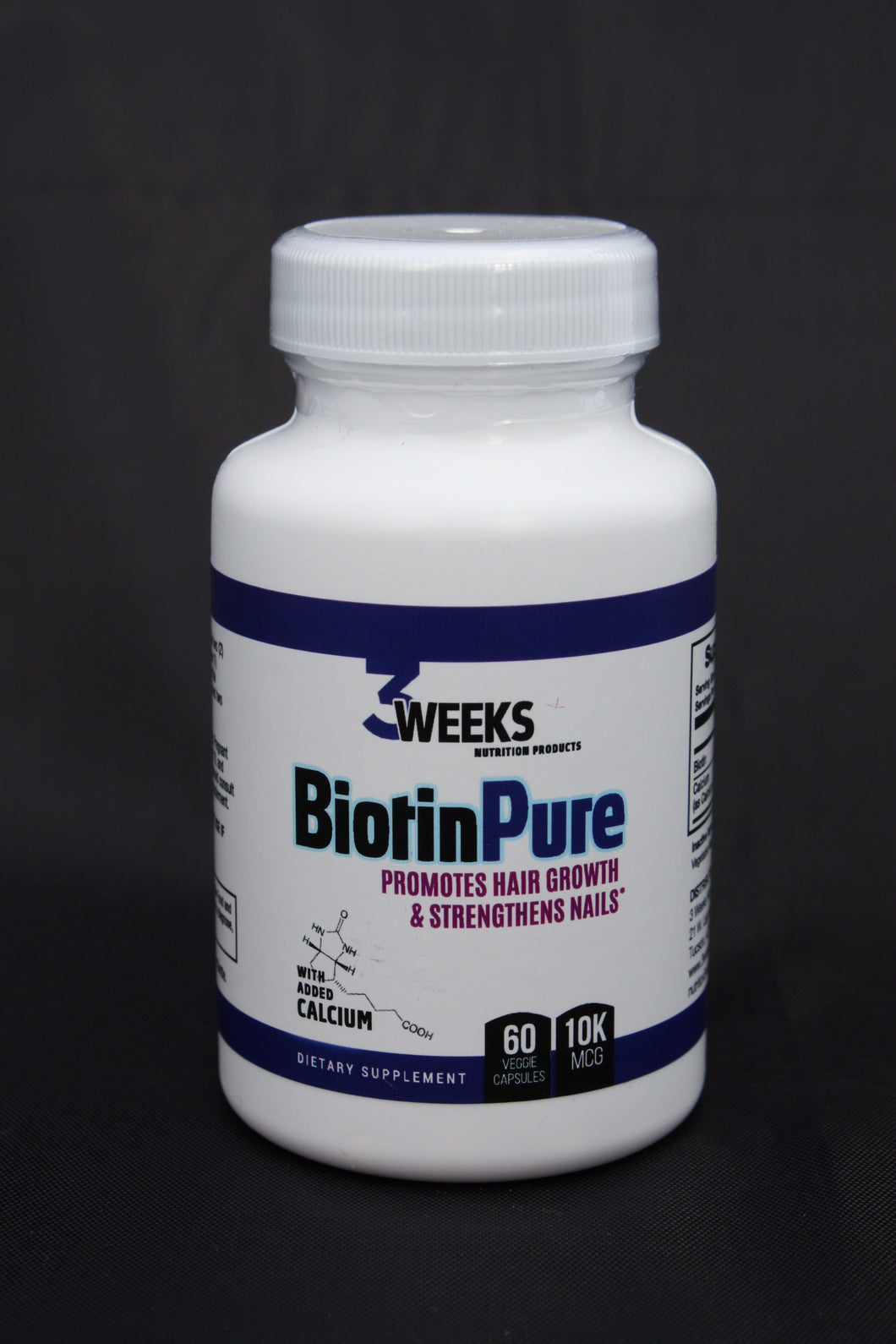 Biotin Pure 60ct Veggie Capsules
