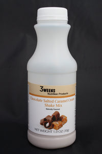 3 Weeks Chocolate Salted Caramel Shake - On The Go Bottle (1oz)