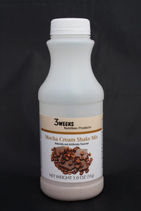 3 Weeks Mocha Cream Shake - On The Go Bottle (1oz)