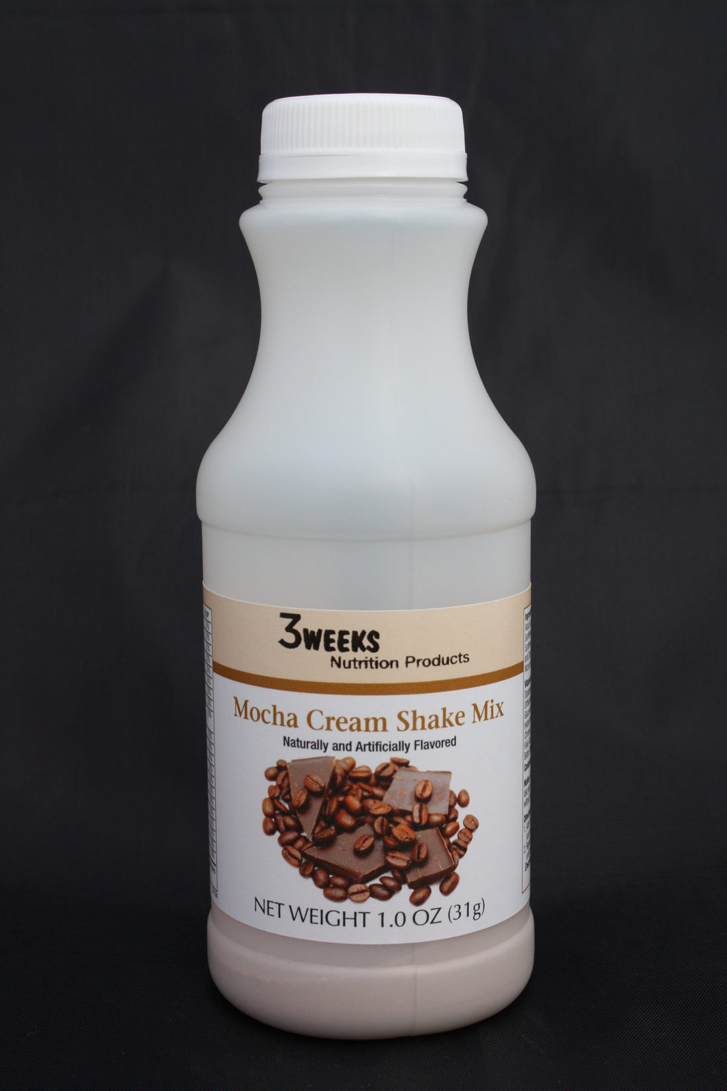 3 Weeks Mocha Cream Shake - On The Go Bottle (1oz)