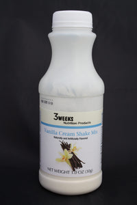 3 Weeks Vanilla Cream Shake - On The Go Bottle (1oz)