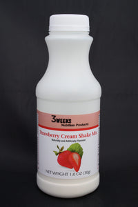 3 Weeks Strawberry Cream Shake - On The Go Bottle (1oz)