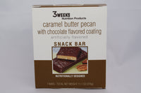 3 Weeks Caramel Butter Pecan Snack Bar (7ct)