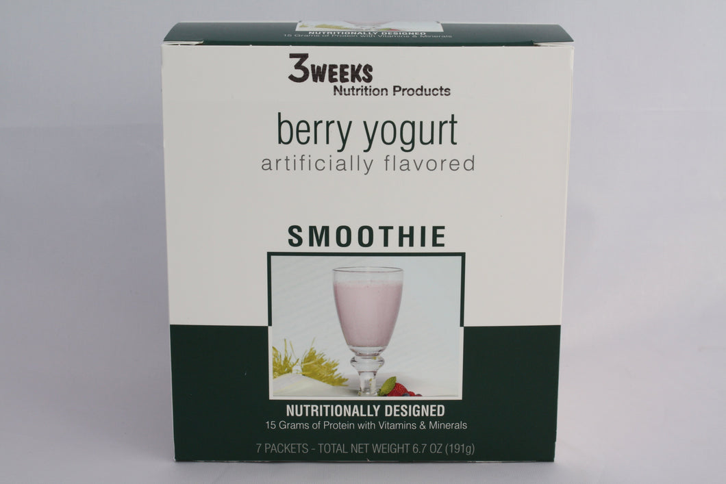 3 Weeks Berry Yogurt Smoothie (7ct)