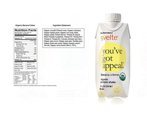 CalNaturale svelte Organic Protein Shake - Single Carton 11oz