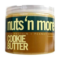 nuts 'n more Cookie Butter High Protein Peanut Spread 16oz Jar